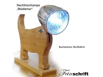Nachttischlampe  Wuff