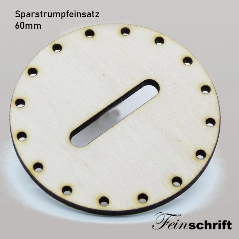 10 Stück Sparstrumpf-Einsatz