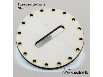10 Stück Sparstrumpf-Einsatz