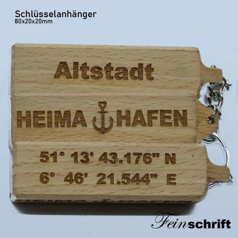 Schlüsselanhänger Heimat