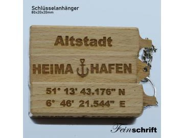Schlüsselanhänger Heimat