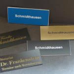 Tür- und Klingelschilder