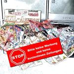 Gravurschild Werbung