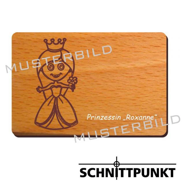 Brettchen für Kinder > Prinzessin