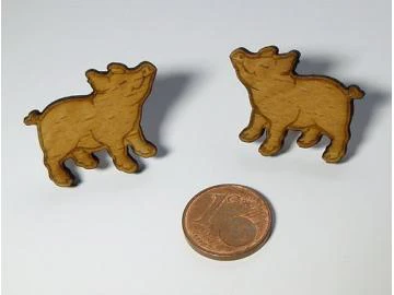 Ohrstecker Schweinchen