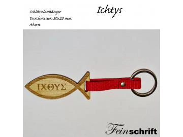 Schlüsselanhänger Ichthys