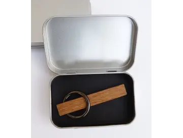 Eichenstab Schlüsselanhänger