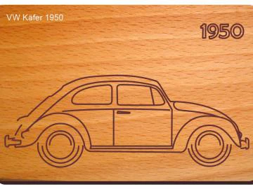 Frühstücksbrettchen VW-Käfer