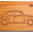 Frühstücksbrettchen VW-Käfer