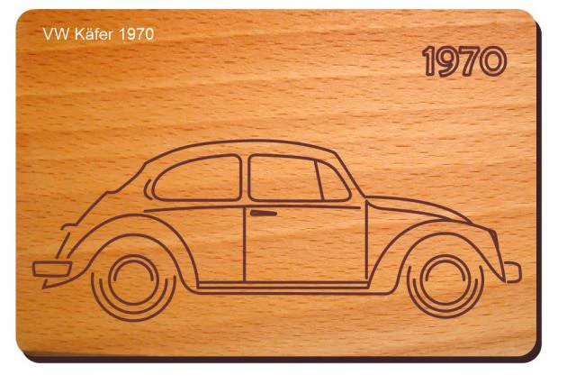 Frühstücksbrettchen VW-Käfer