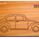 Frühstücksbrettchen VW-Käfer