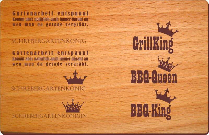 Kluge Sprüche Brettchen