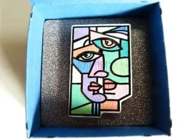 Frauenportrait Kubist II