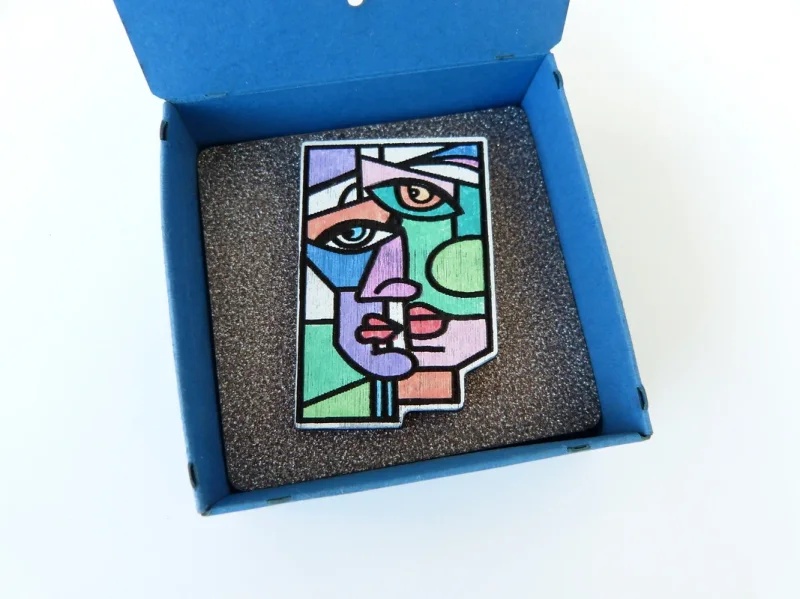 Frauenportrait Kubist II