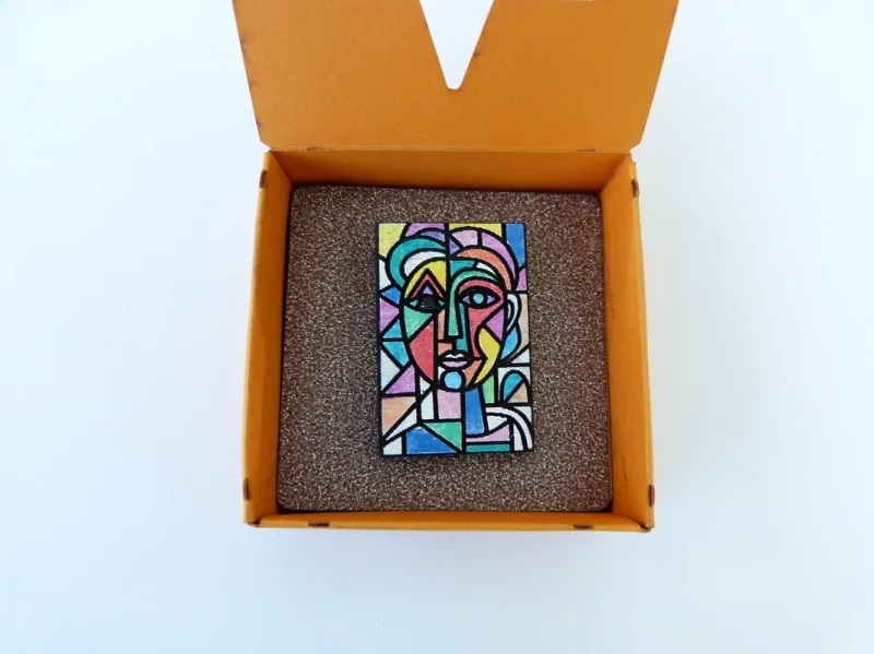 Frauenportrait Kubist I