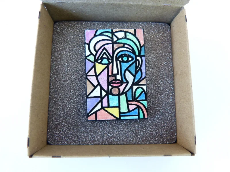 Frauenportrait Kubist I