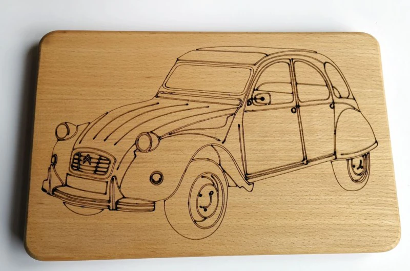 Frühstücksbrettchen 2CV