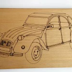 Frühstücksbrettchen 2CV