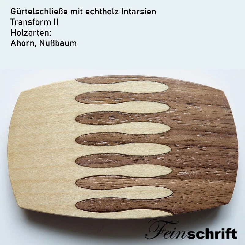 Gürtelschließen Intarsie