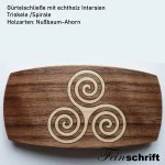 Gürtelschließen Intarsie