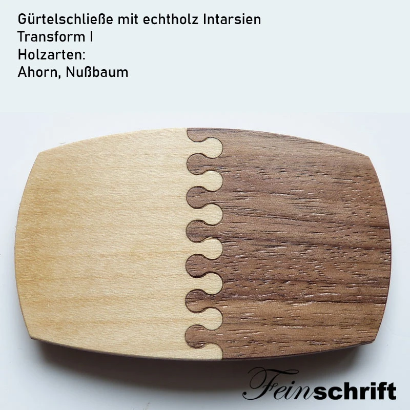 Gürtelschließen Intarsie