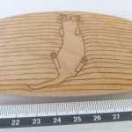 Gürtelschließen und Gürtel "Sawdust"