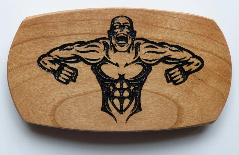 Gürtelschließe "strong man"