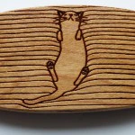 Gürtelschließe "pillowcat"