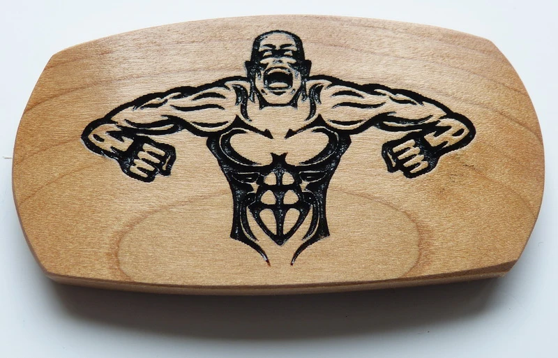 Gürtelschließe "strong man"
