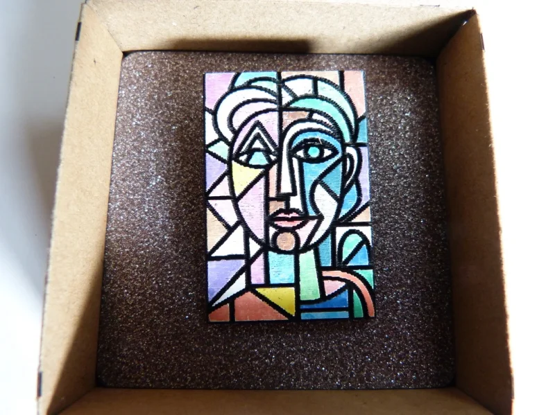 Frauenportrait Kubist I