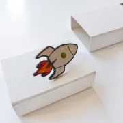 "Rocket I" Pin