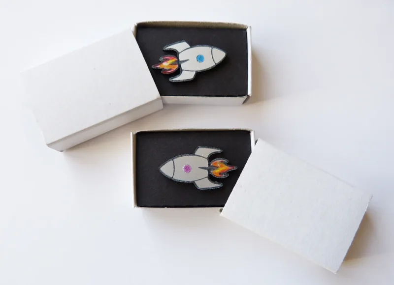 "Rocket I" Pin