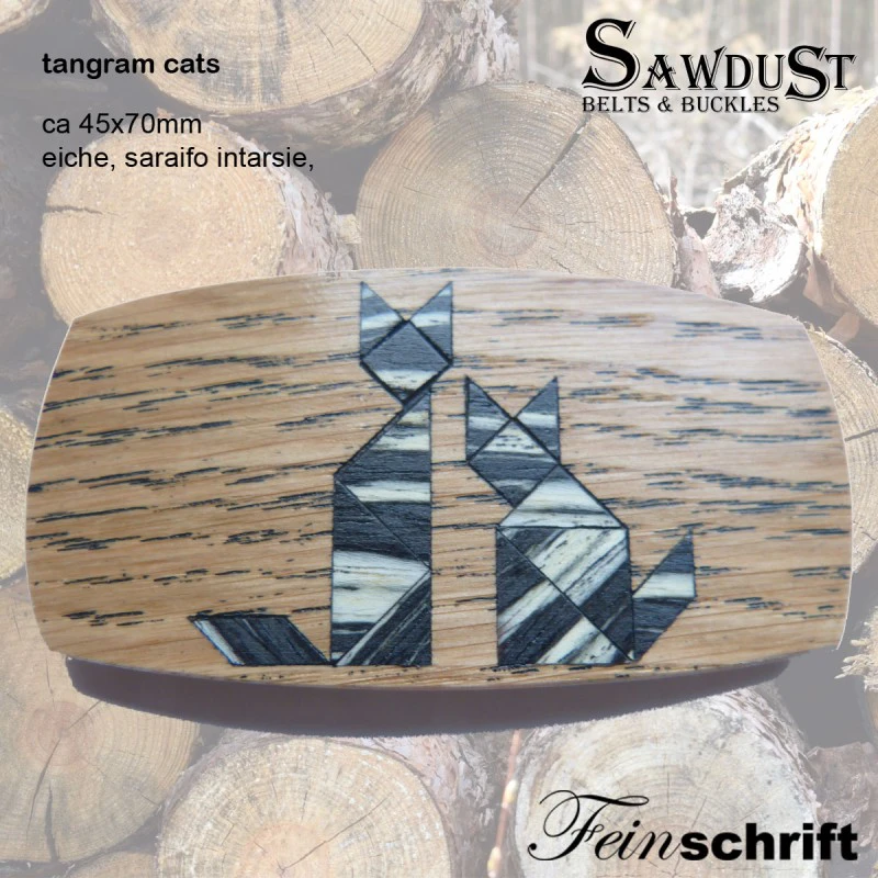 Schließe Tangram Cats